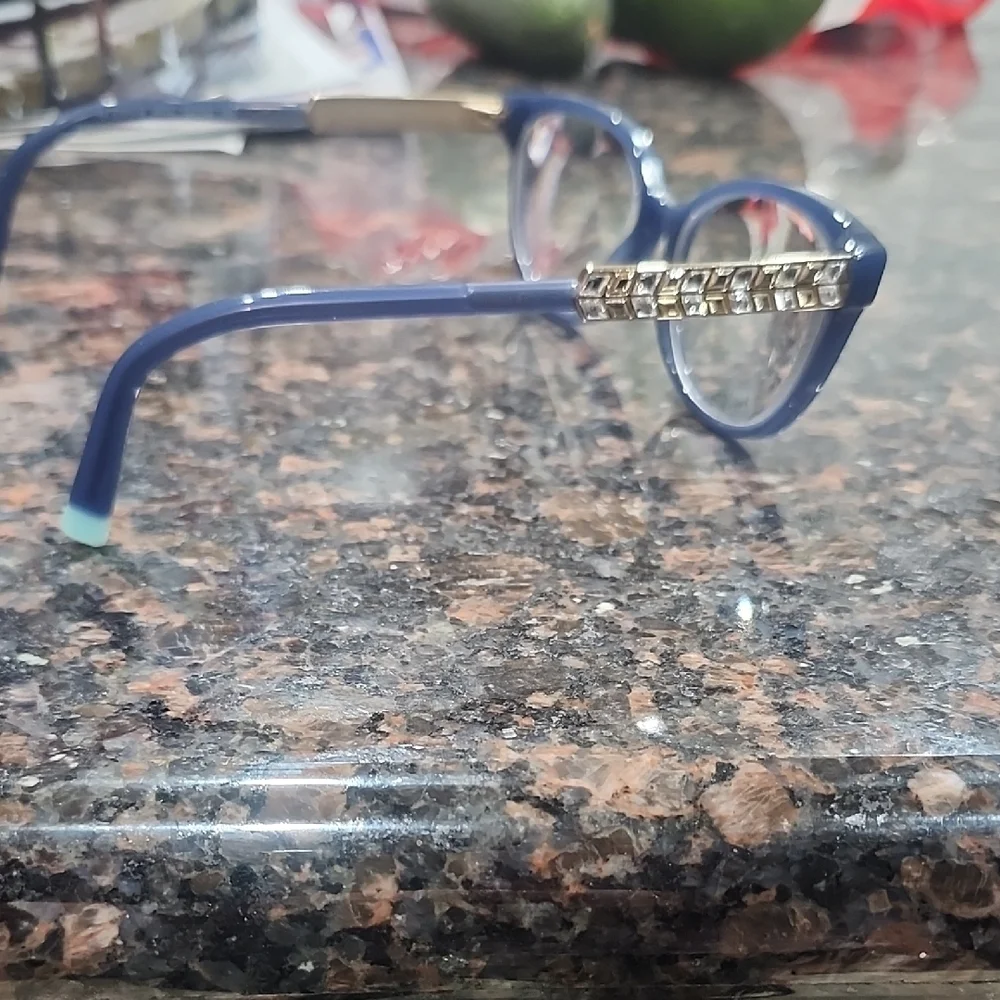 Tiffany & Co. Navy Blue Eyewear - Picture 3 of 4